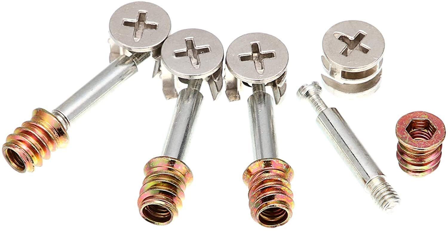 組み立て家具のジョイントのセット Amazon.co.jp: ネジセット 50個 3 in 1 家具ネジ 組み立て部品